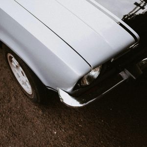 Close Up View Of A Vintage Car Headlight, Capturing Retro Elegance In Mirassol, Brazil.