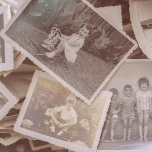 Collection Of Vintage Family Photographs Evoking Nostalgia And Memories.