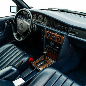 Elegant Vintage Mercedes Benz Interior Showcasing Classic Design And Luxury Features.
